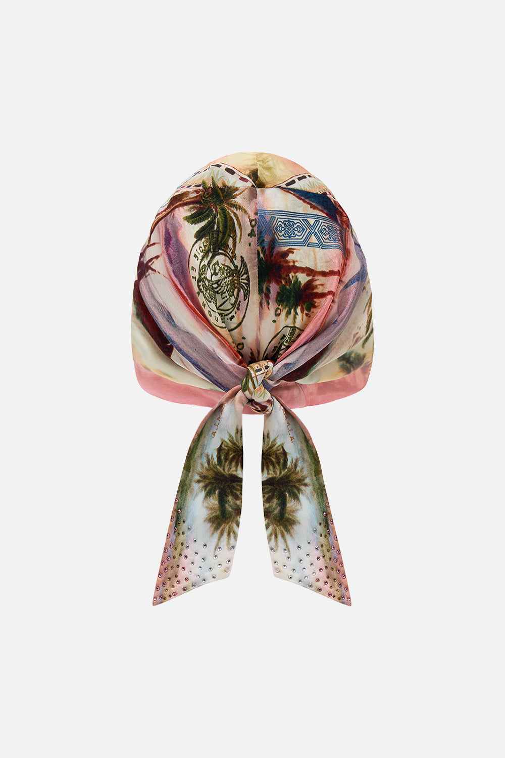 CAMILLA headscarf in Milla's Got Mail print.