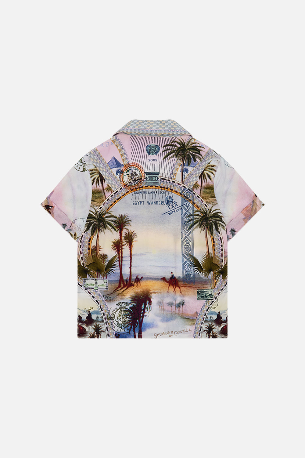 MILLA By CAMILLA boys short sleeve shirt in Call Me in Cairo print.