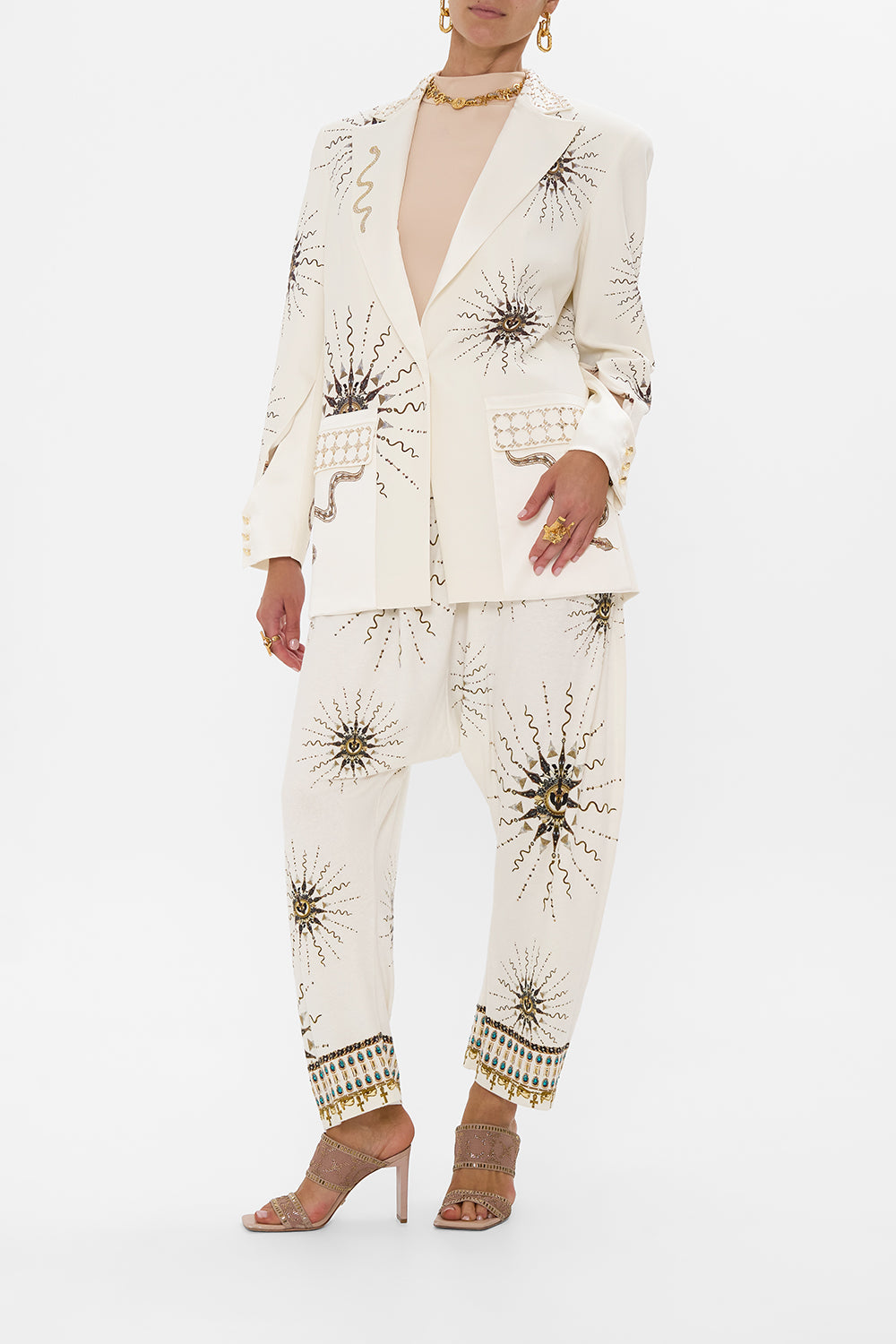 JACKET WITH SLEEVE CUT OUT DETAIL GODDESS ENERGY