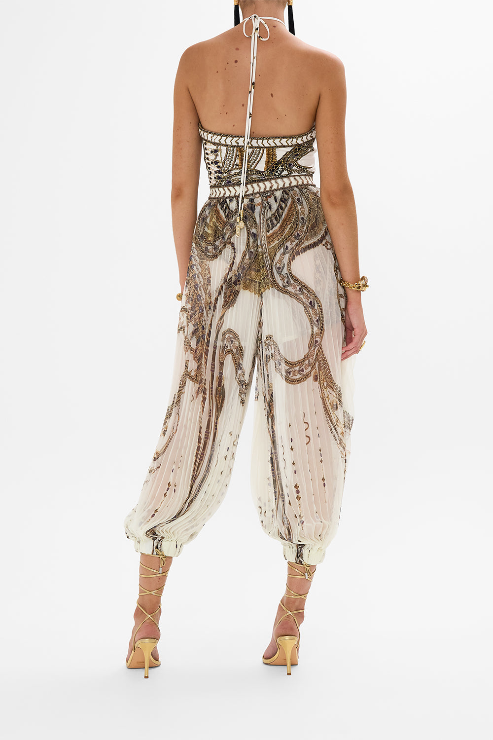 CUT OUT JERSEY HALTER NECK TOP GODDESS ENERGY