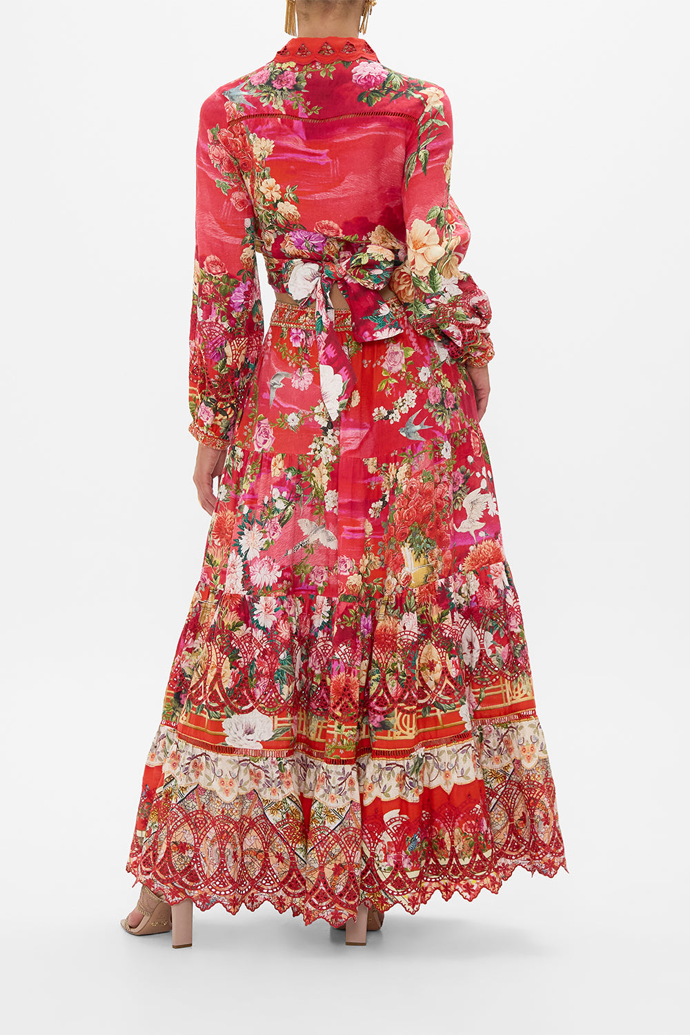 CROPPED WRAP SHIRT SWEET HOME ALEXANDRIA