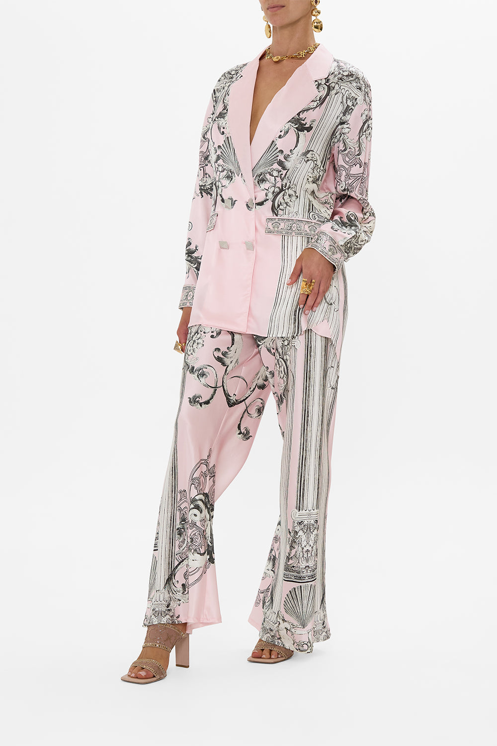 DOUBLE BREASTED SOFT JACKET CAVE OF WONDERS