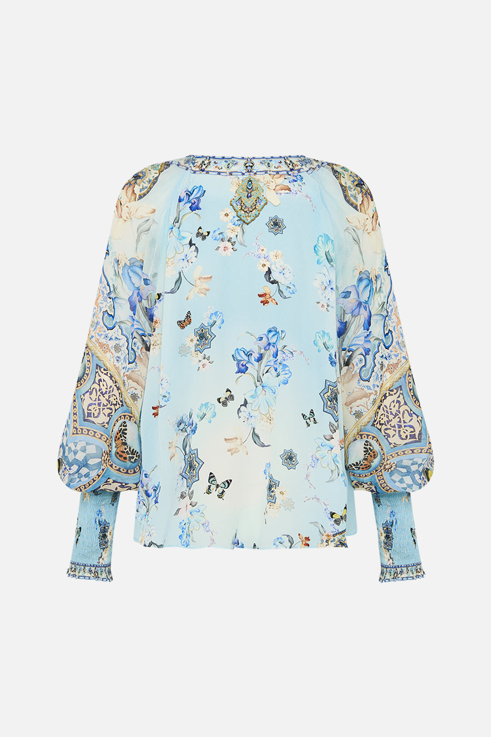 SHIRRED CUFF BLOUSE AL MANIAL PALACE MEMOIRS