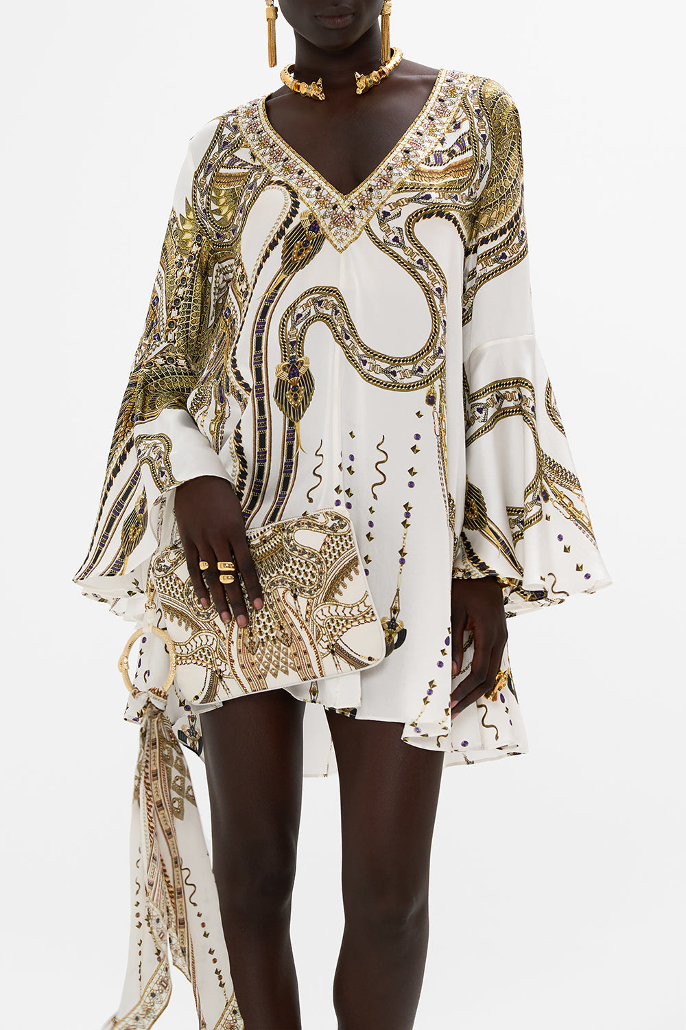 RING SCARF CLUTCH GODDESS ENERGY