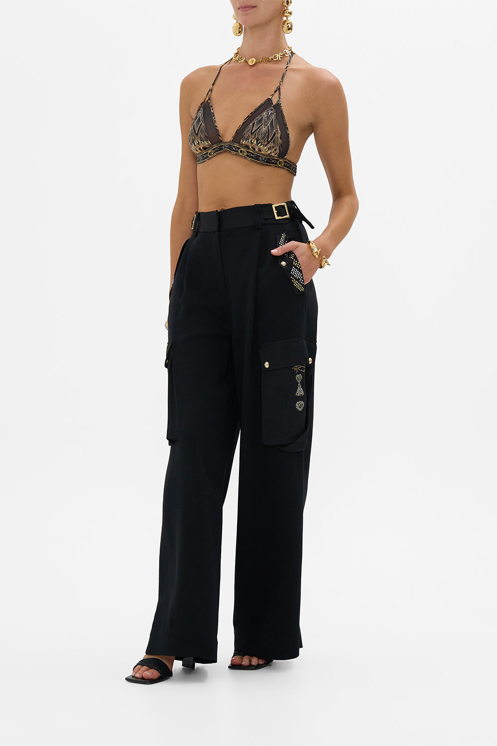 T-BACK BRA WITH TRIMS AN EGYPTIAN RENAISSANCE