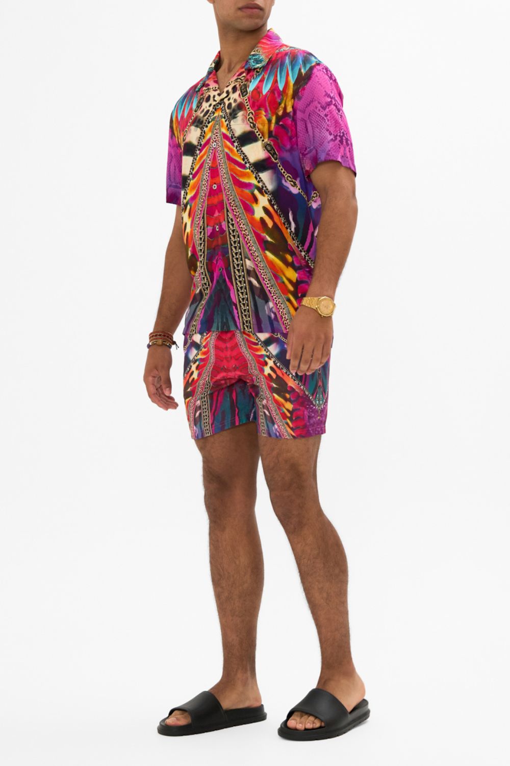 SHORT SLEEVE CAMP COLLARED SHIRT SAHARA SUPERNATURAL