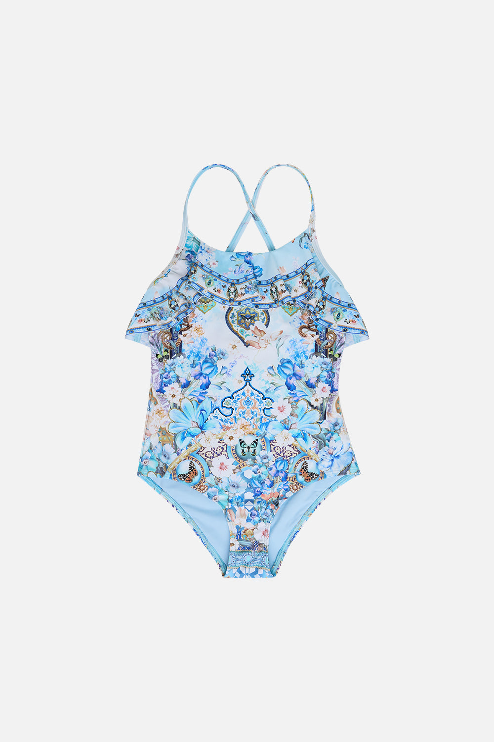 KIDS NECK FRILL ONE PIECE 4-10 AL MANIAL PALACE MEMOIRS