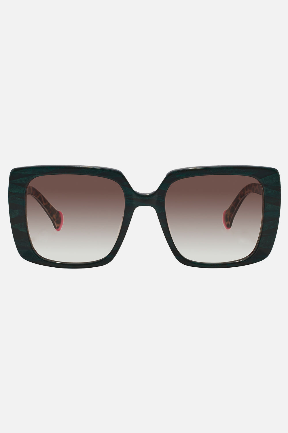 HAPPY IN THE HAMPTONS SUNGLASSES EMERALD MARBLE