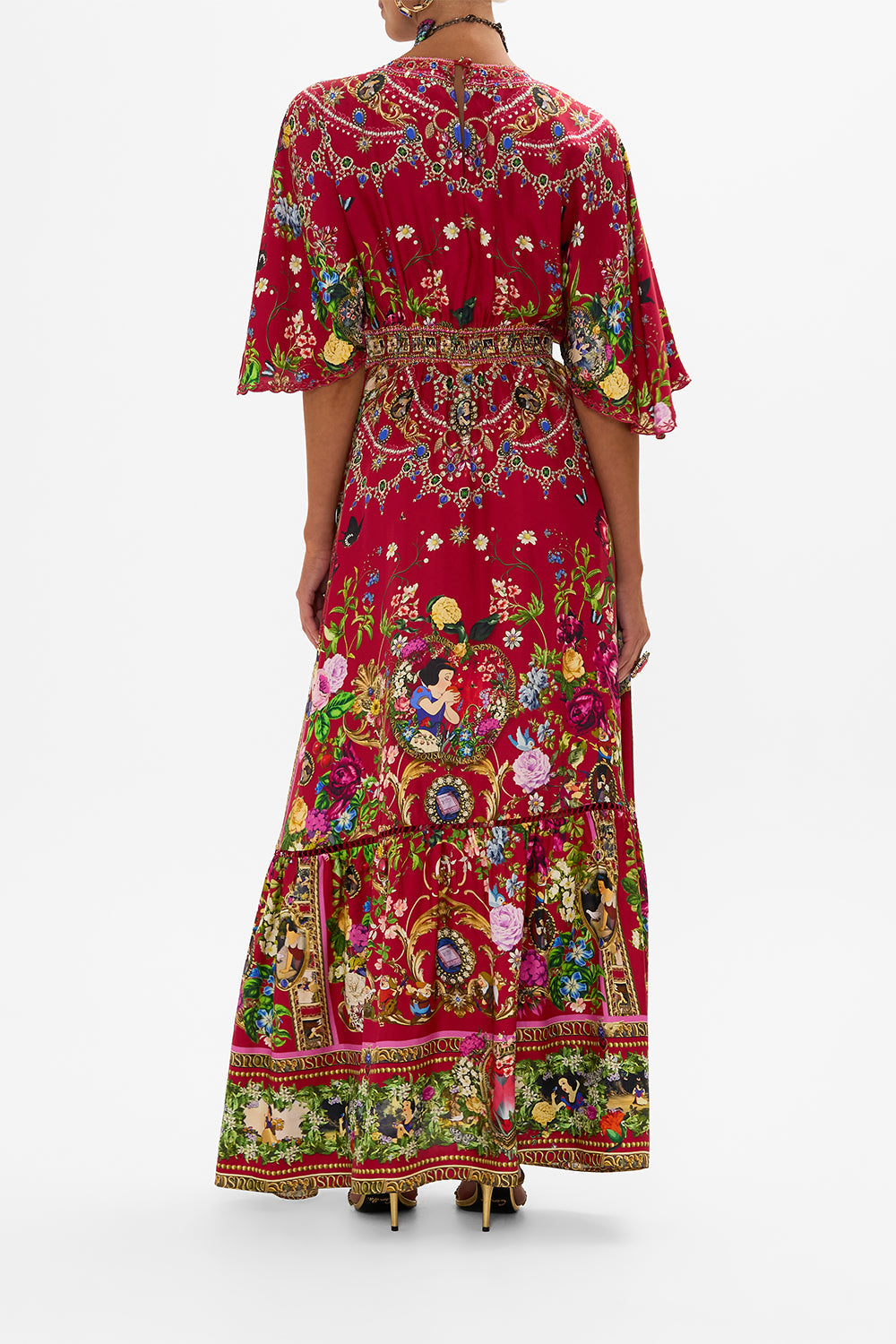 Disney CAMILLA ruffle dress in Just One Bite Snow White print