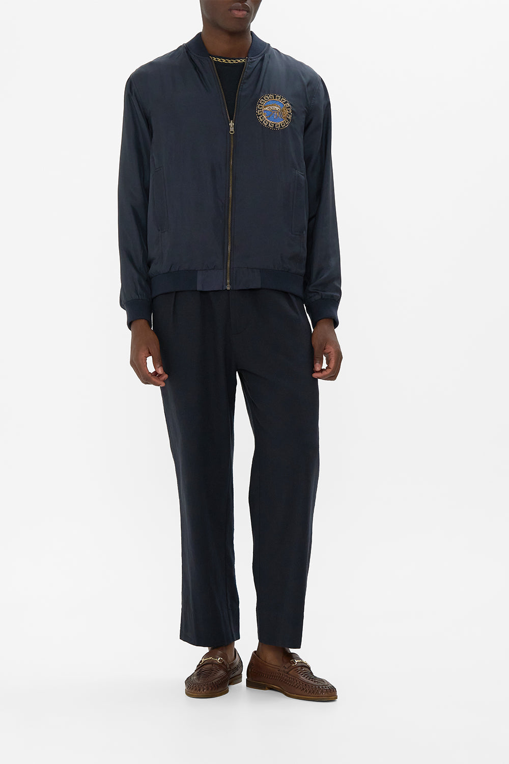 ZIP THROUGH REVERSIBLE BOMBER JACKET ERA OF EMPIRES