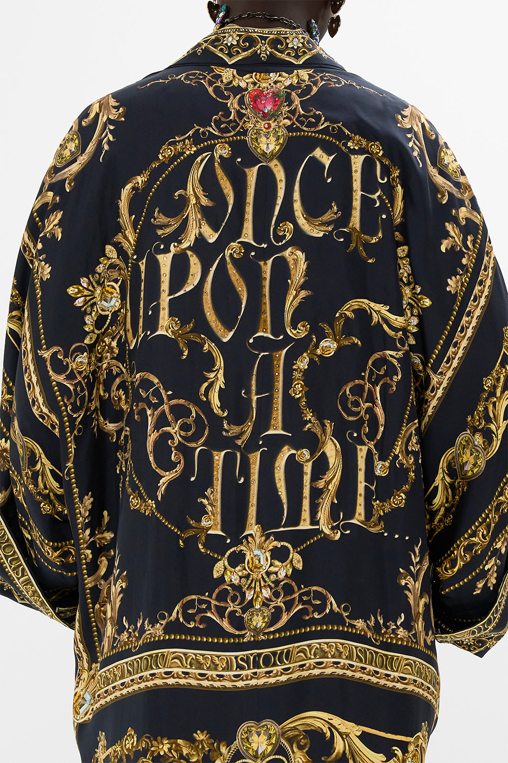 LONG LINE REVERSIBLE ROBE HAPPILY EVER AFTER