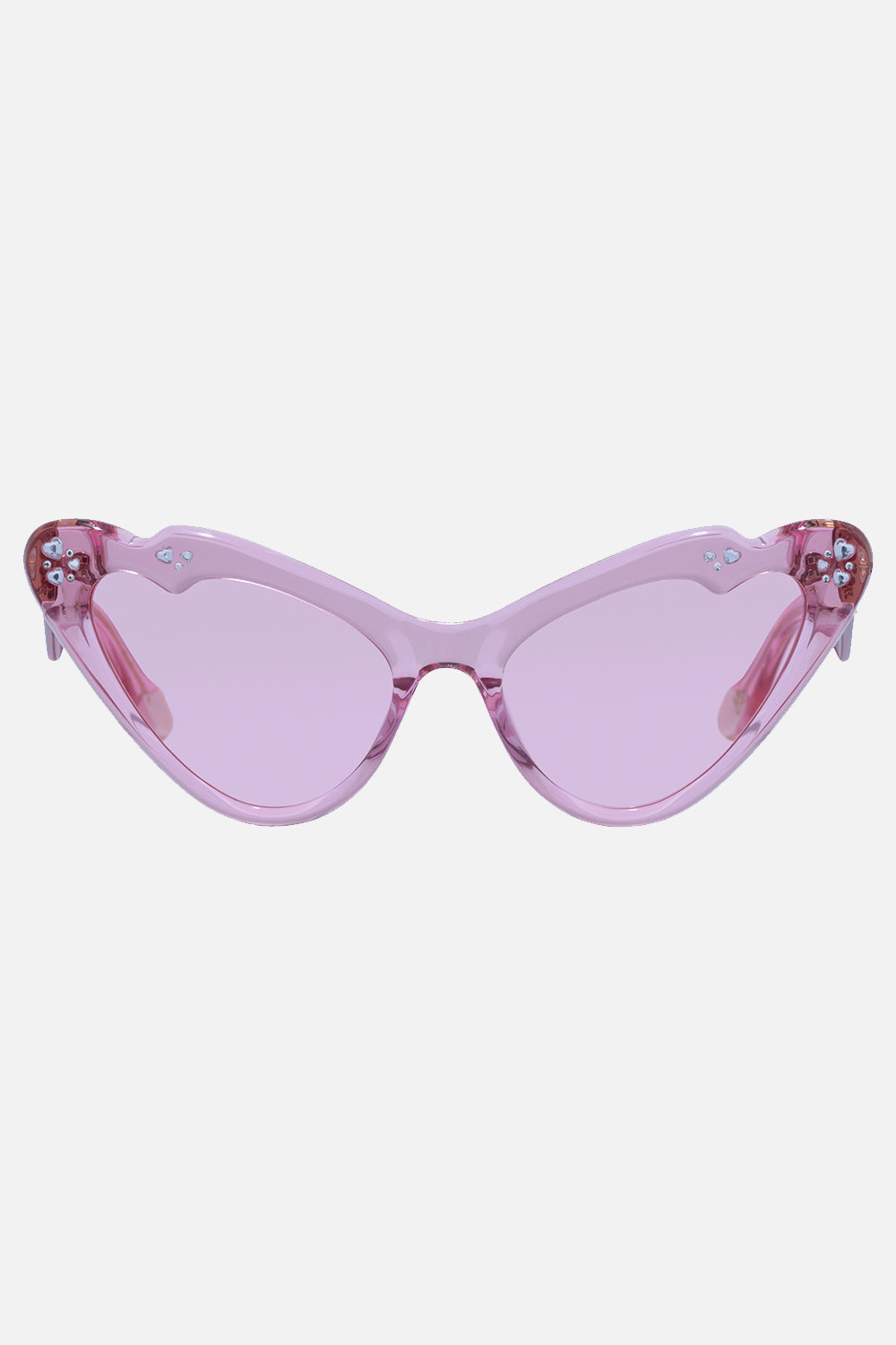 CAMILLA designer sunglasses in pink Flutterby