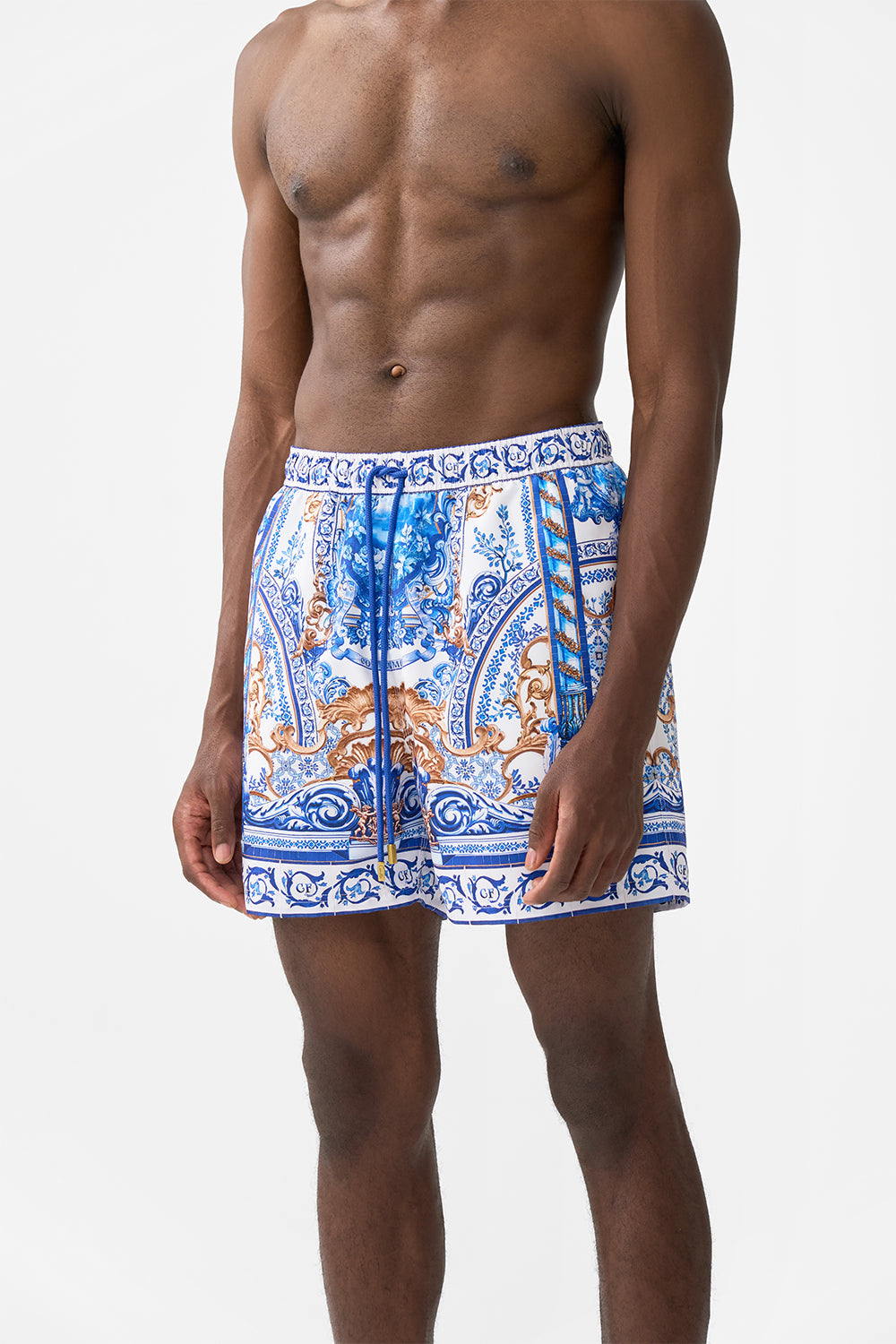 MID LENGTH BOARDSHORT AZUL ADVENTURES