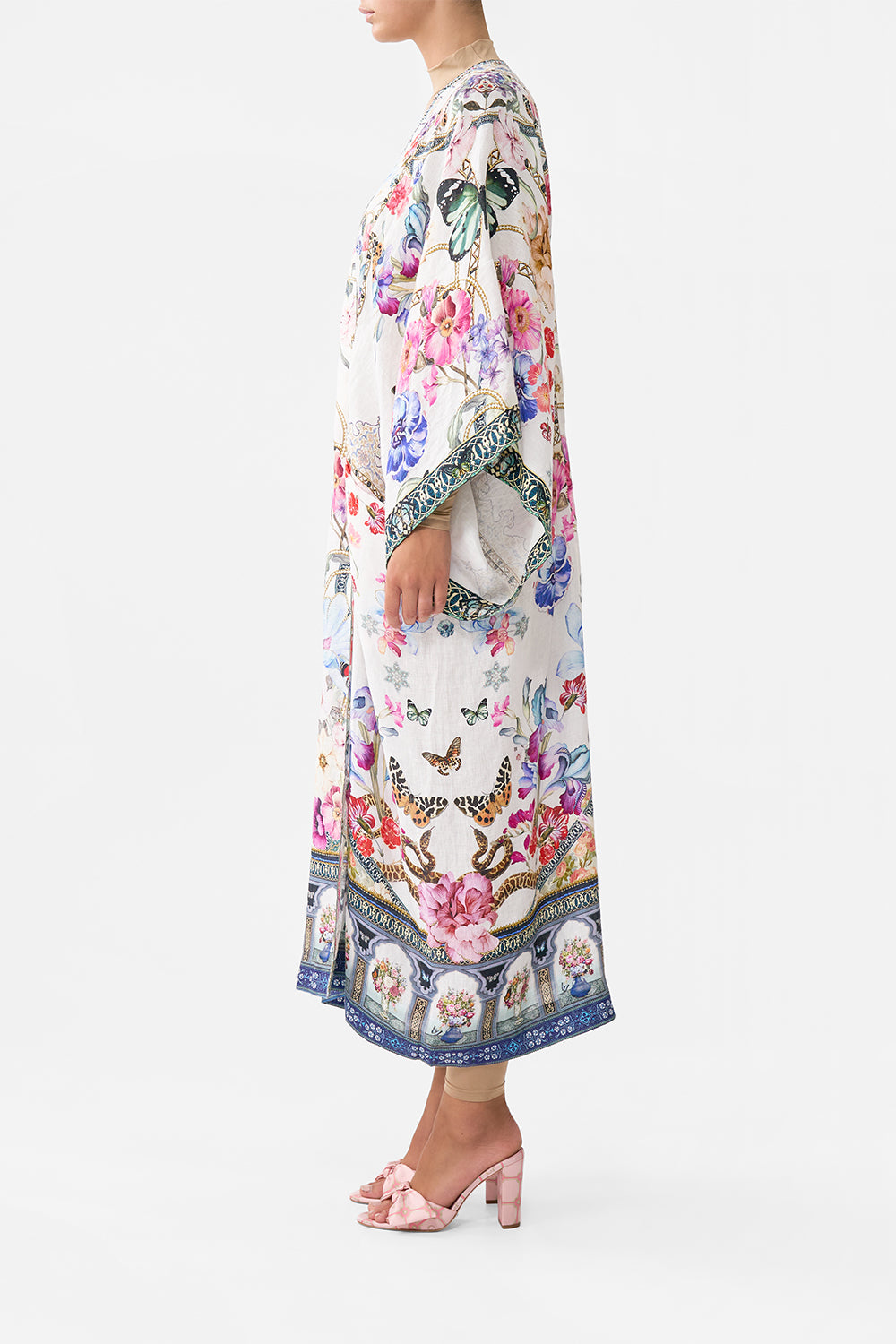 PANELLED WRAP KAFTAN MONSERRATE MAGIC