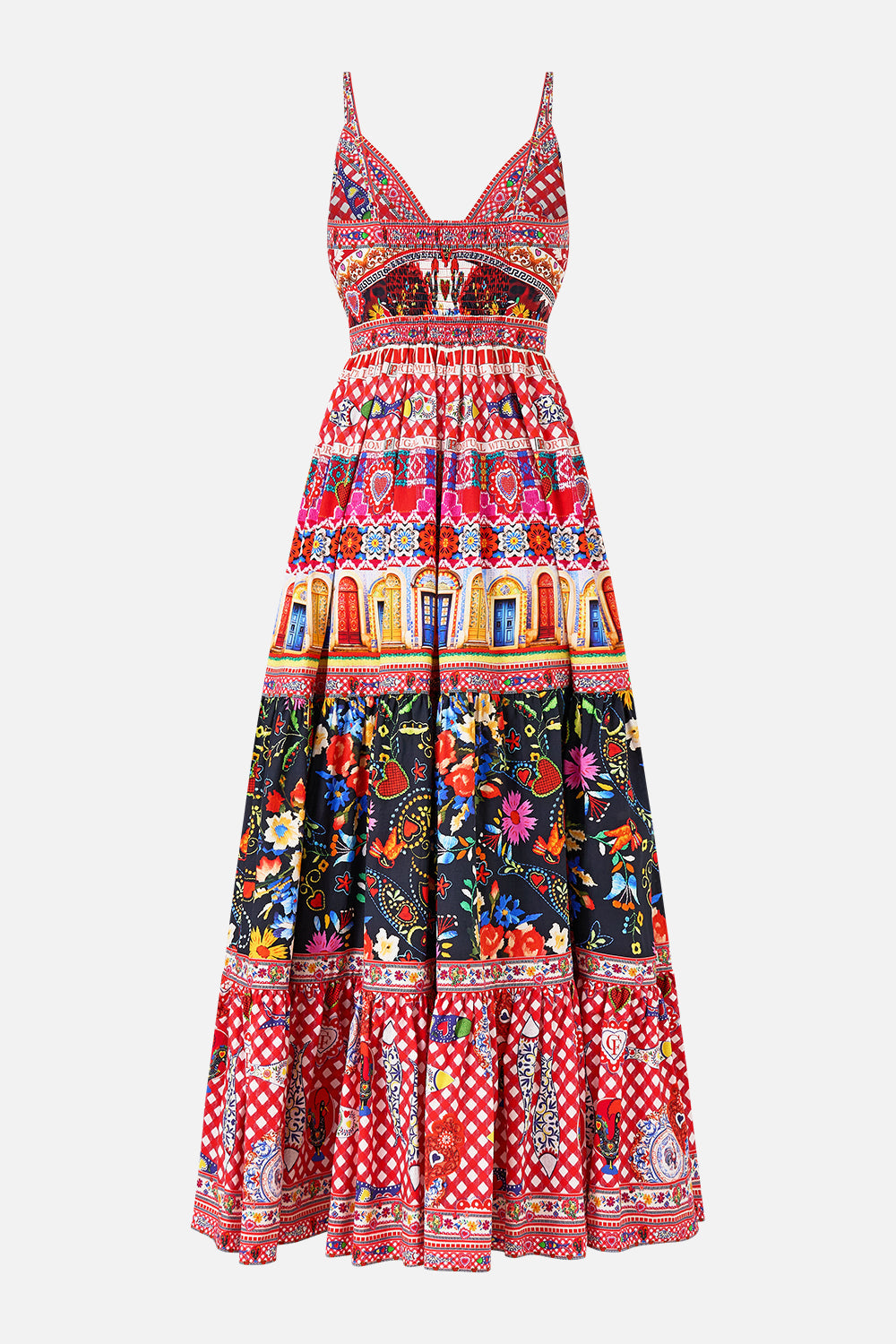 TIERED BODICE DRESS FOLK FABULOUS