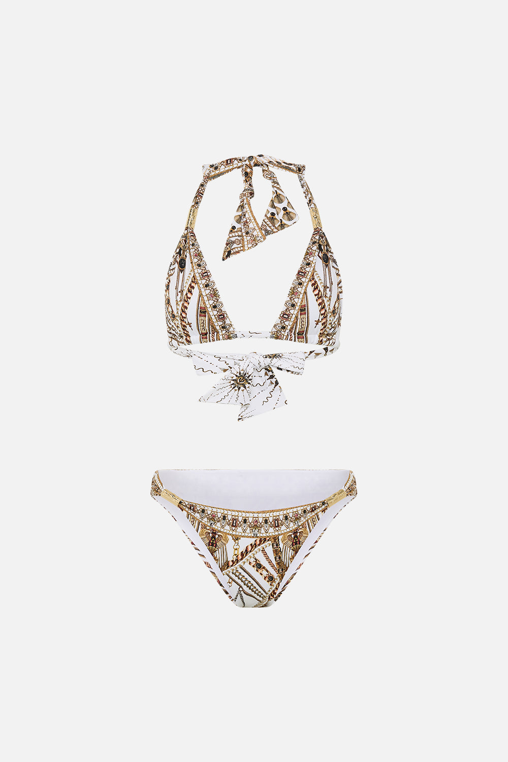 SOFT TIE BIKINI WITH TRIM GODDESS ENERGY
