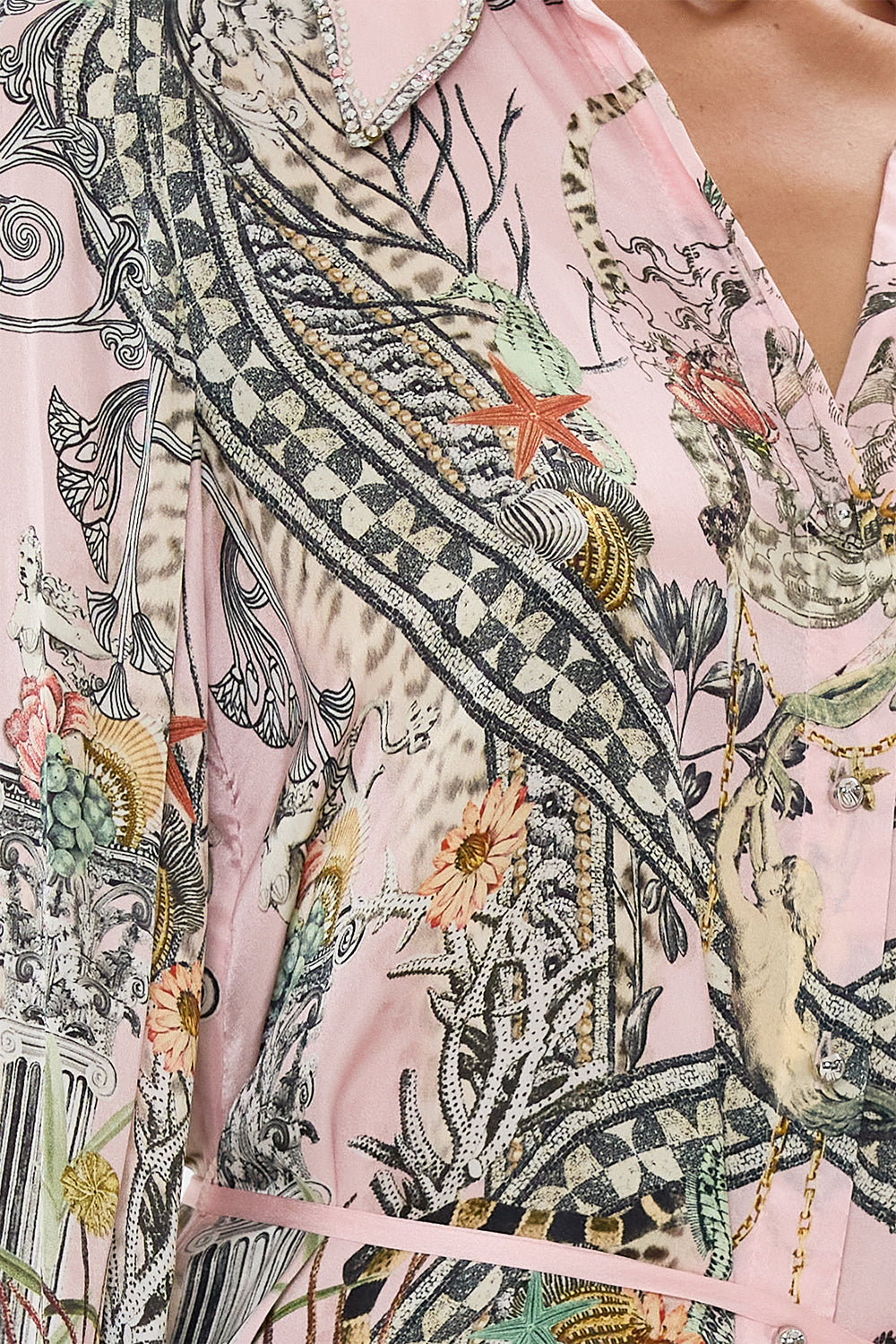 SHIFT SHIRT DRESS CAVE OF WONDERS