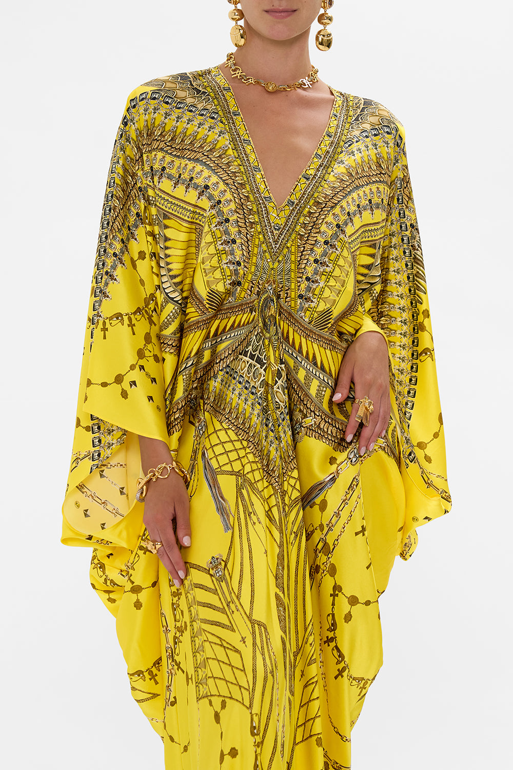 T SHAPE LONG KAFTAN SHRINE OF SUNSHINE