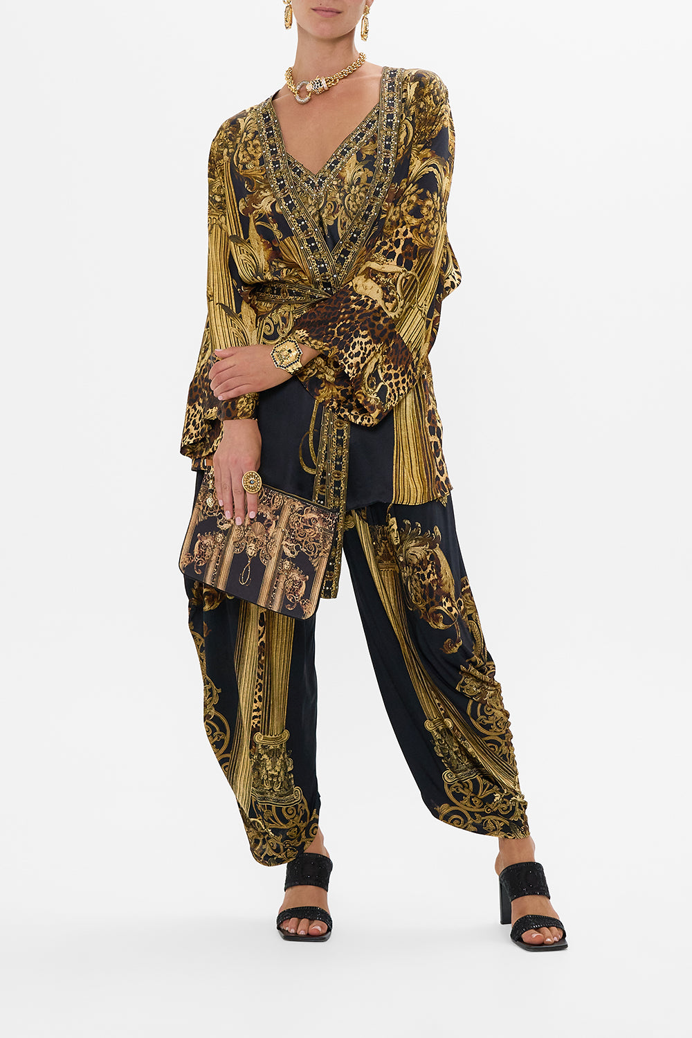 SHORT KIMONO WRAP ERA OF EMPIRES