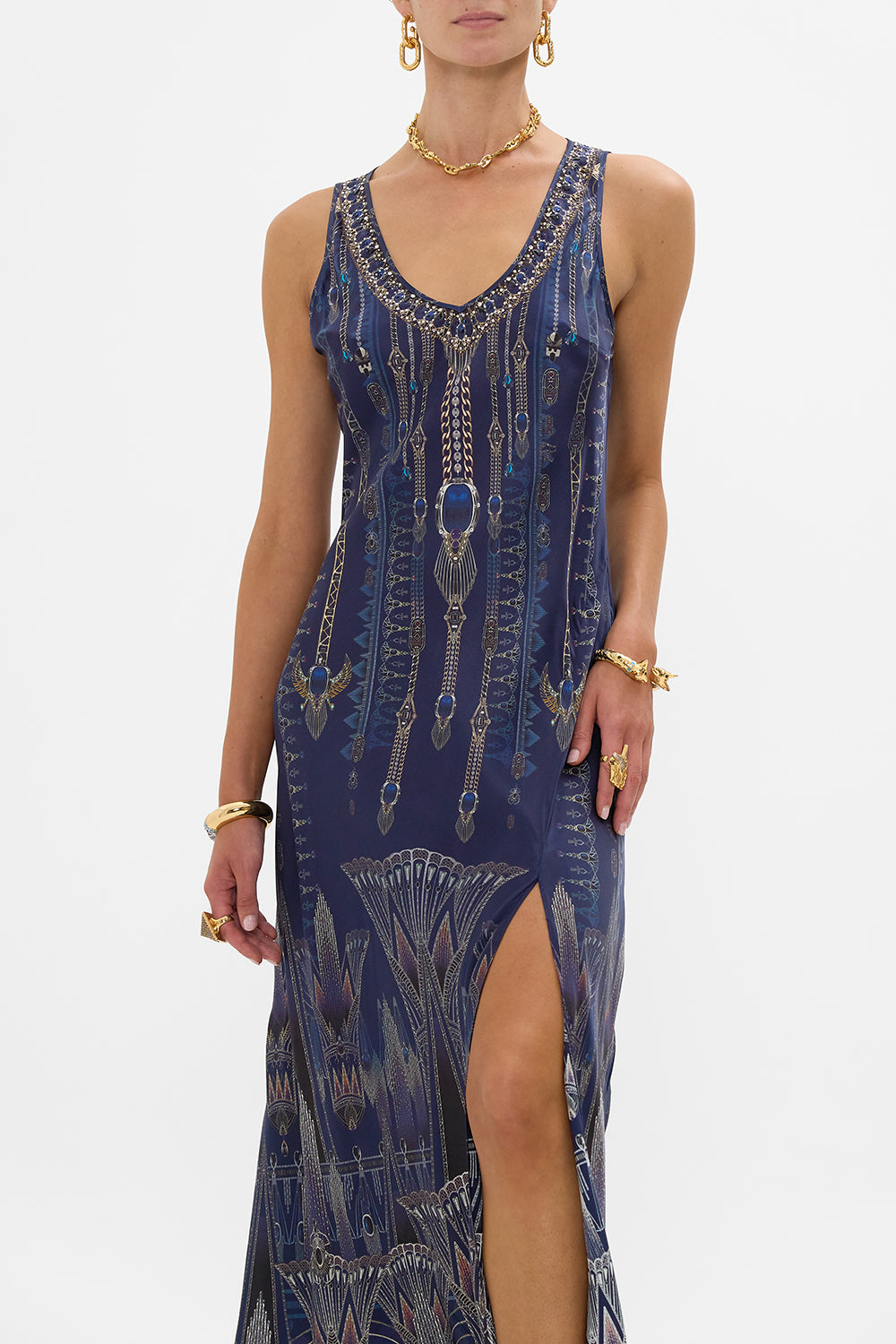 BIAS CUT TANK DRESS THE EGYPT EFFECT