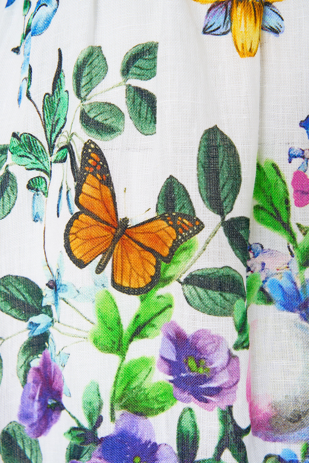 The CAMILLA Skirt With Shaped Seam in our Tiles Darls print.