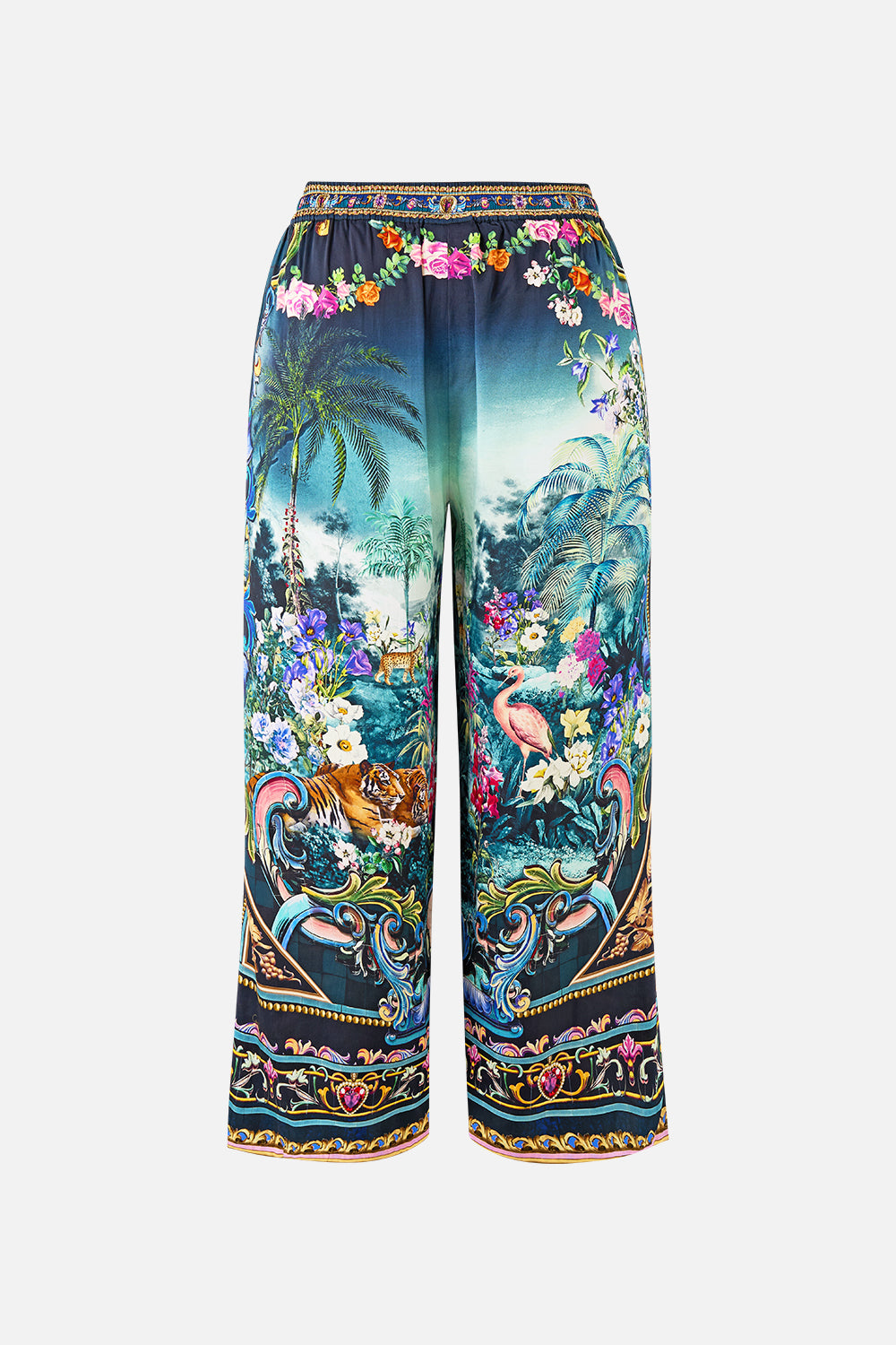 STRAIGHT LEG PANT BASKED IN BAROQUE