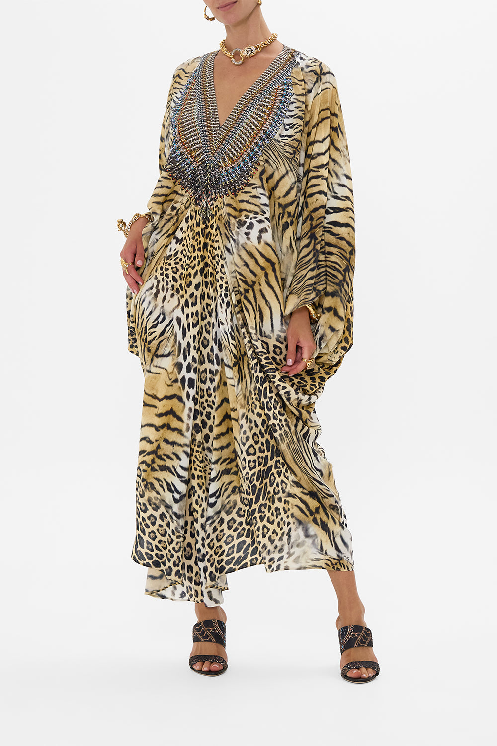 T SHAPE LONG KAFTAN JAGUAR