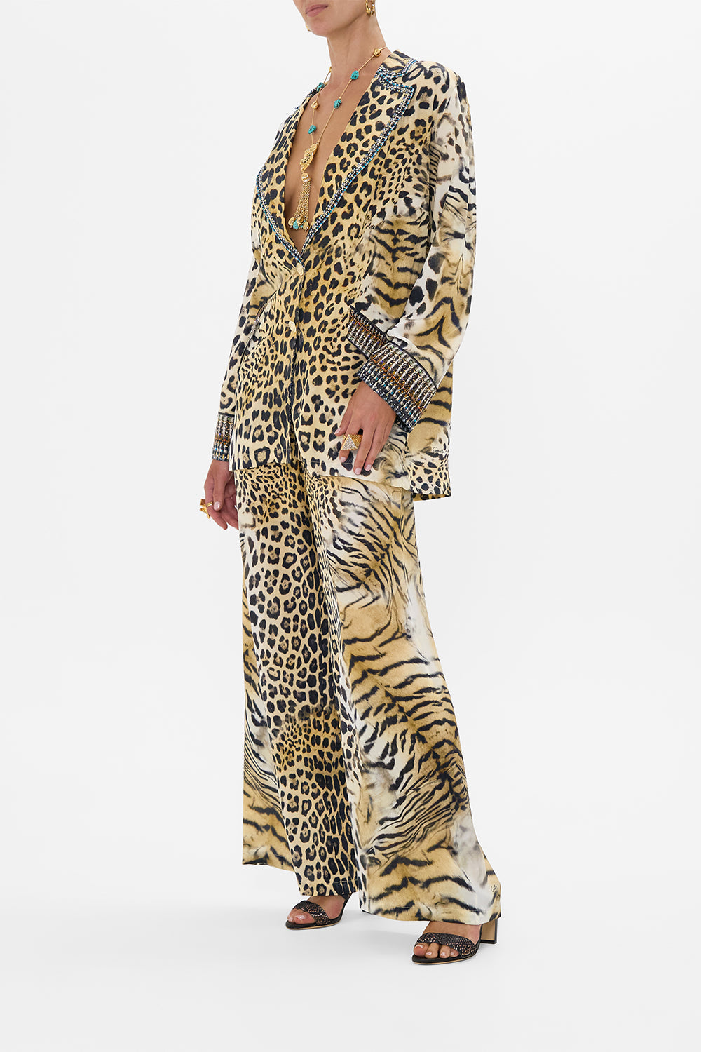 RELAXED SUIT JACKET JAGUAR