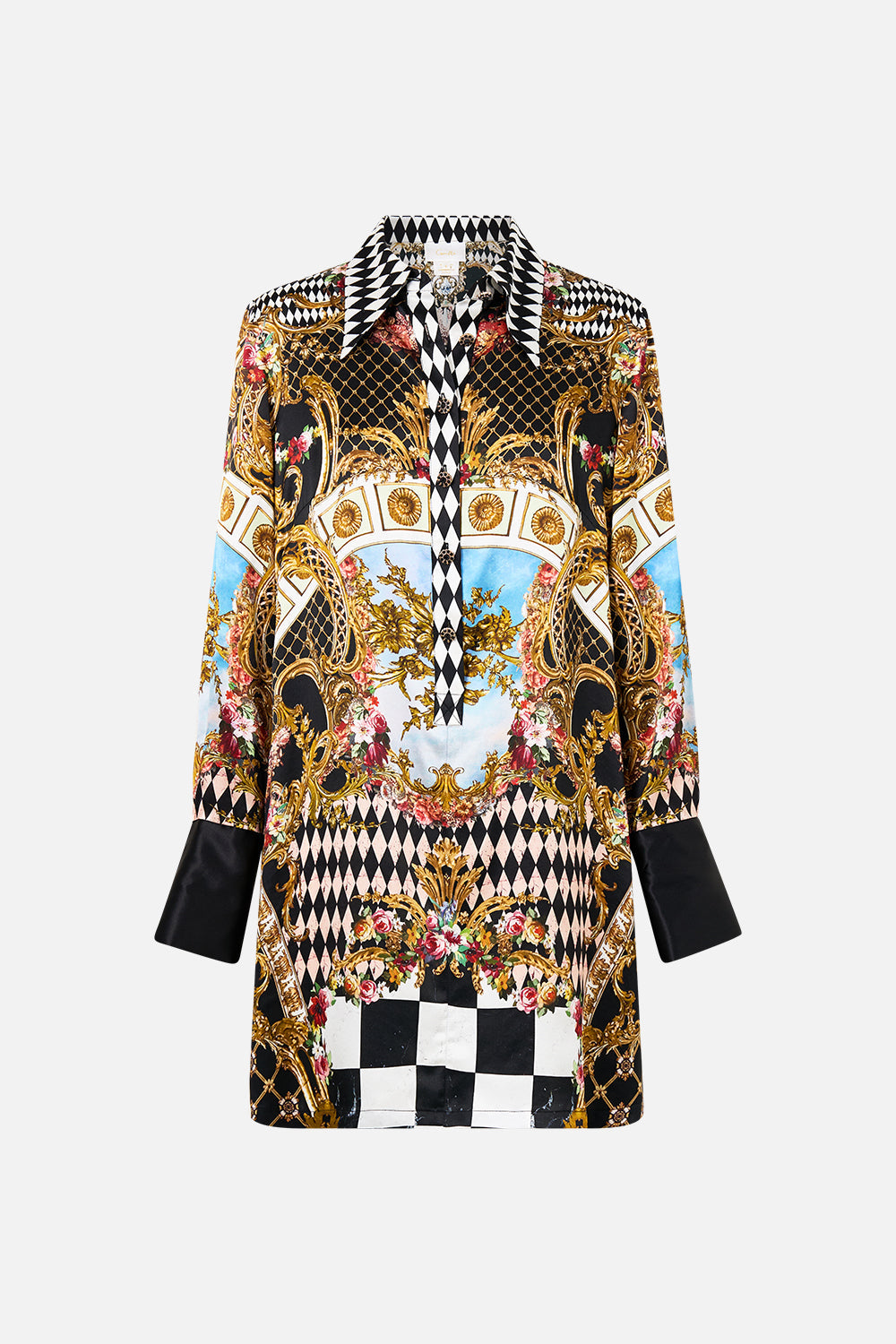 MINI SHIRT DRESS MONARCHY MANIA