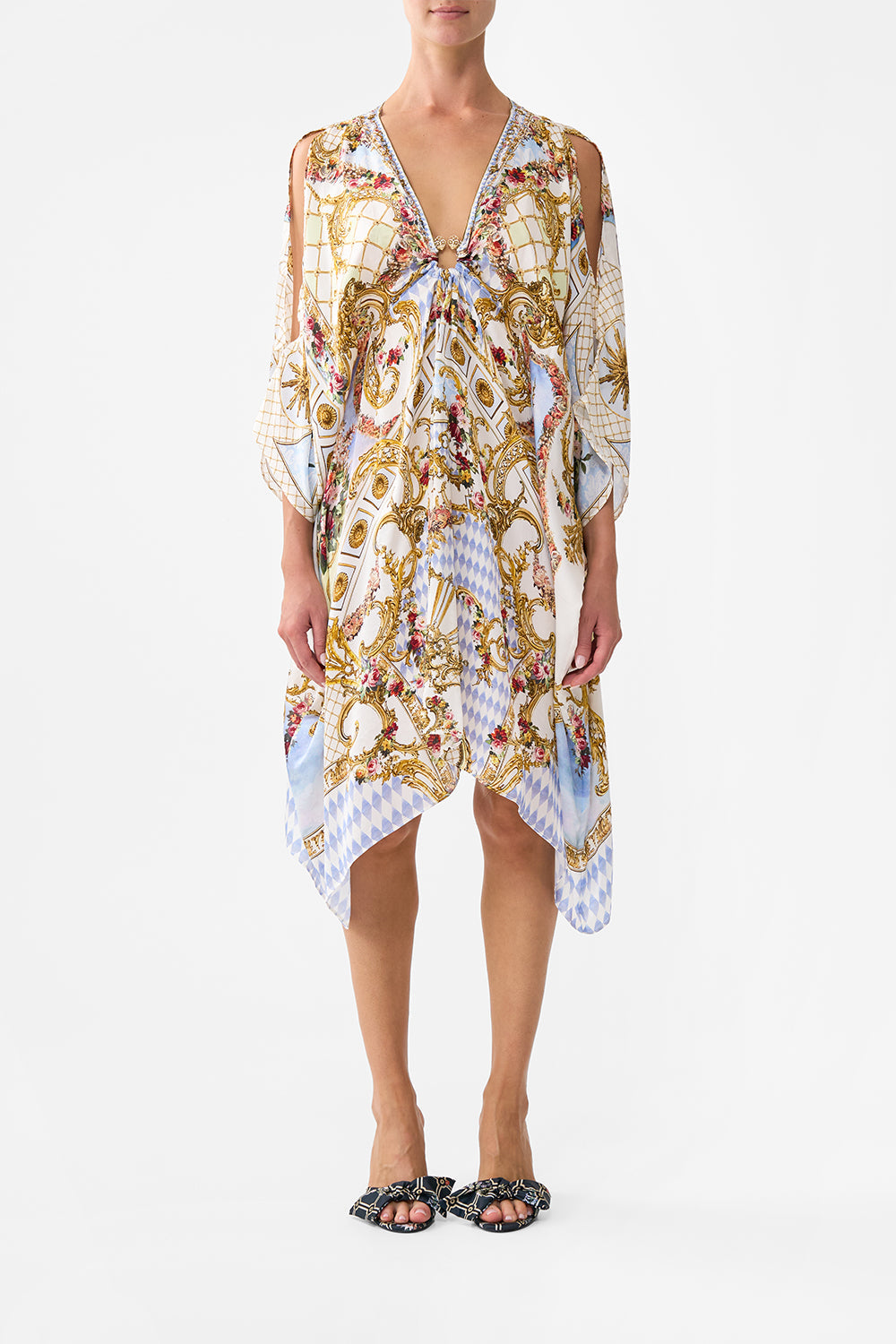 SHORT KAFTAN WITH HARDWARE THRONE GAMES