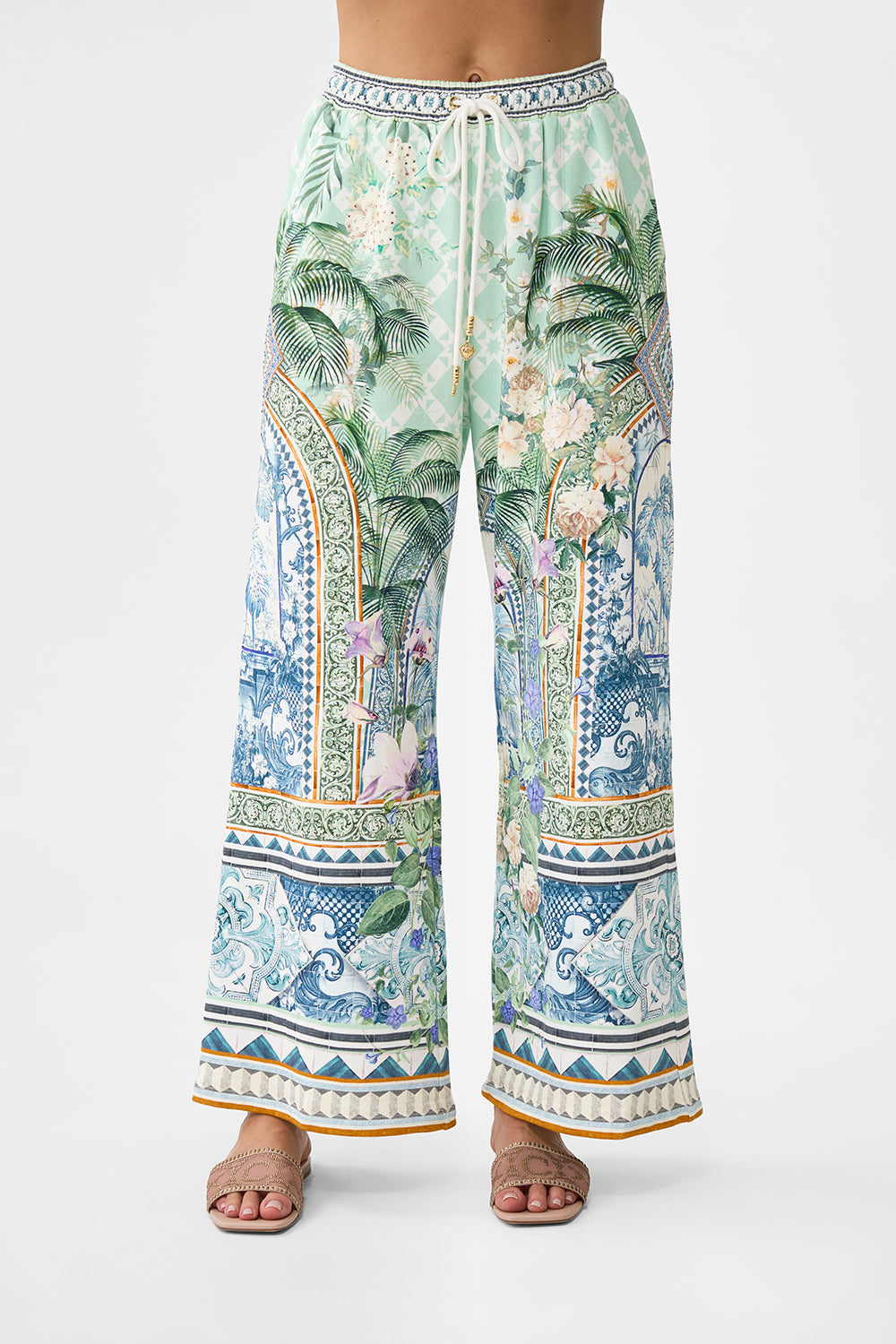 STRAIGHT LEG TRACK PANT JARDIM PARTY