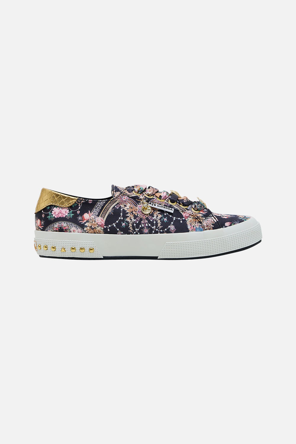 CAMILLA x Superga 2750 Printed Sneaker in Dynasty Daze print.