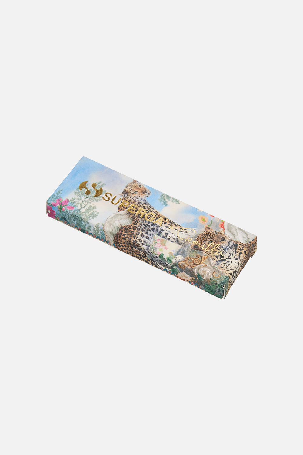 CAMILLA x Superga 2750 Printed Sneaker in Dynasty Daze print.