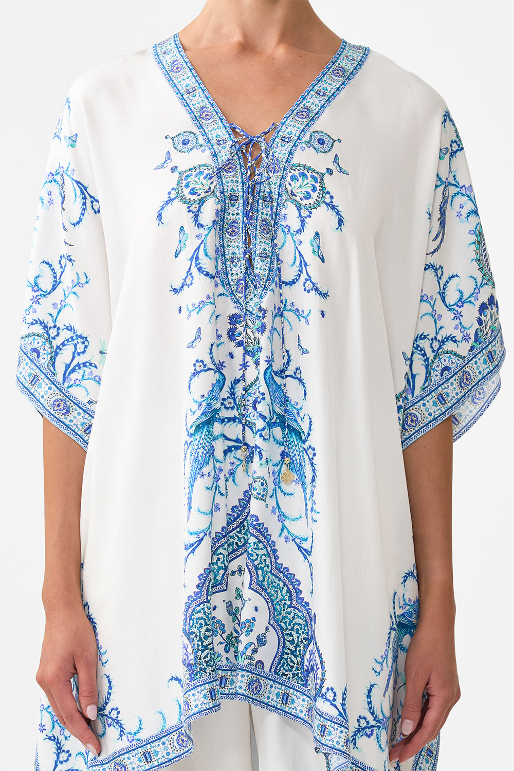 SHORT LACE UP KAFTAN ISNIK LULLABY