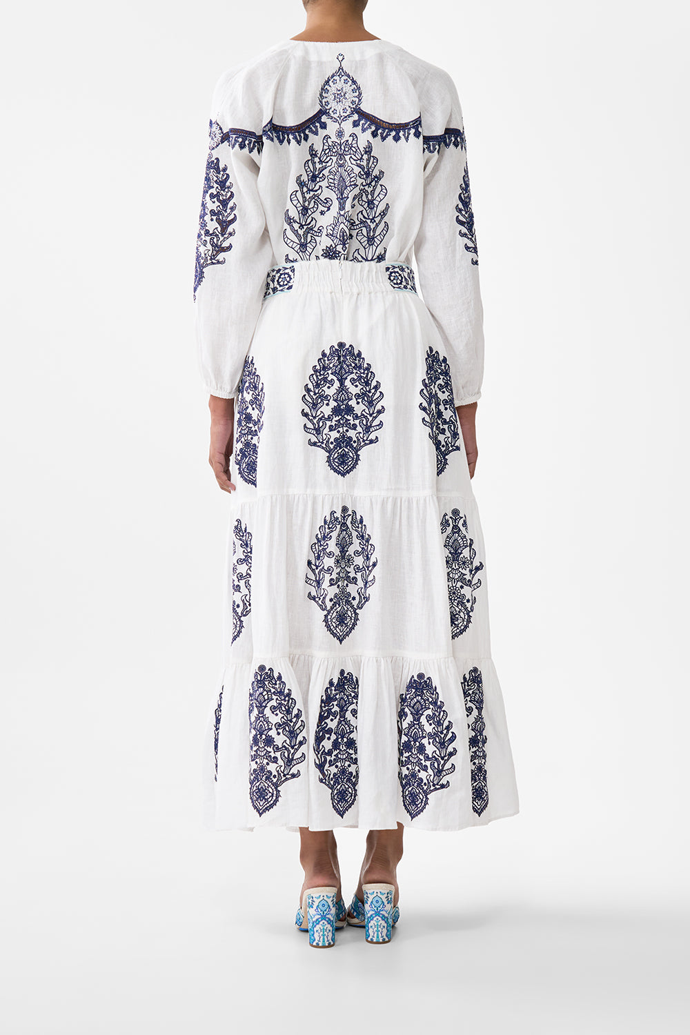 LACE UP BLOUSE ISNIK LULLABY