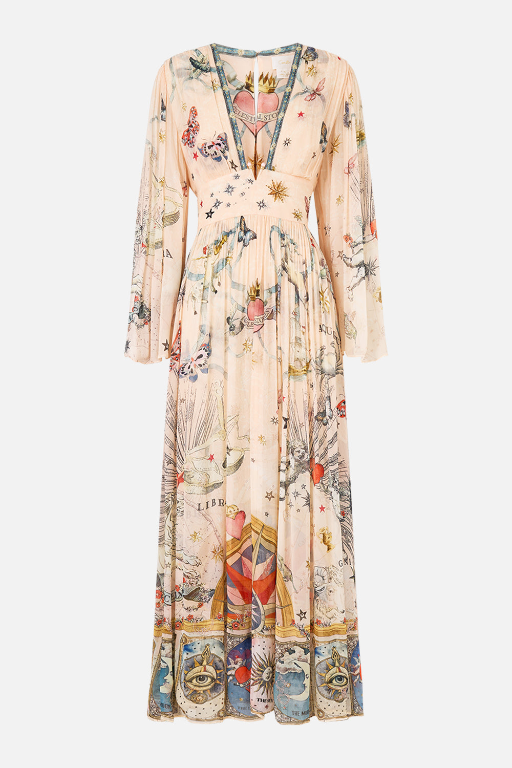 HARDWARE DETAIL LONG SLEEVE DRESS HOUSE OF HOROSCOPES