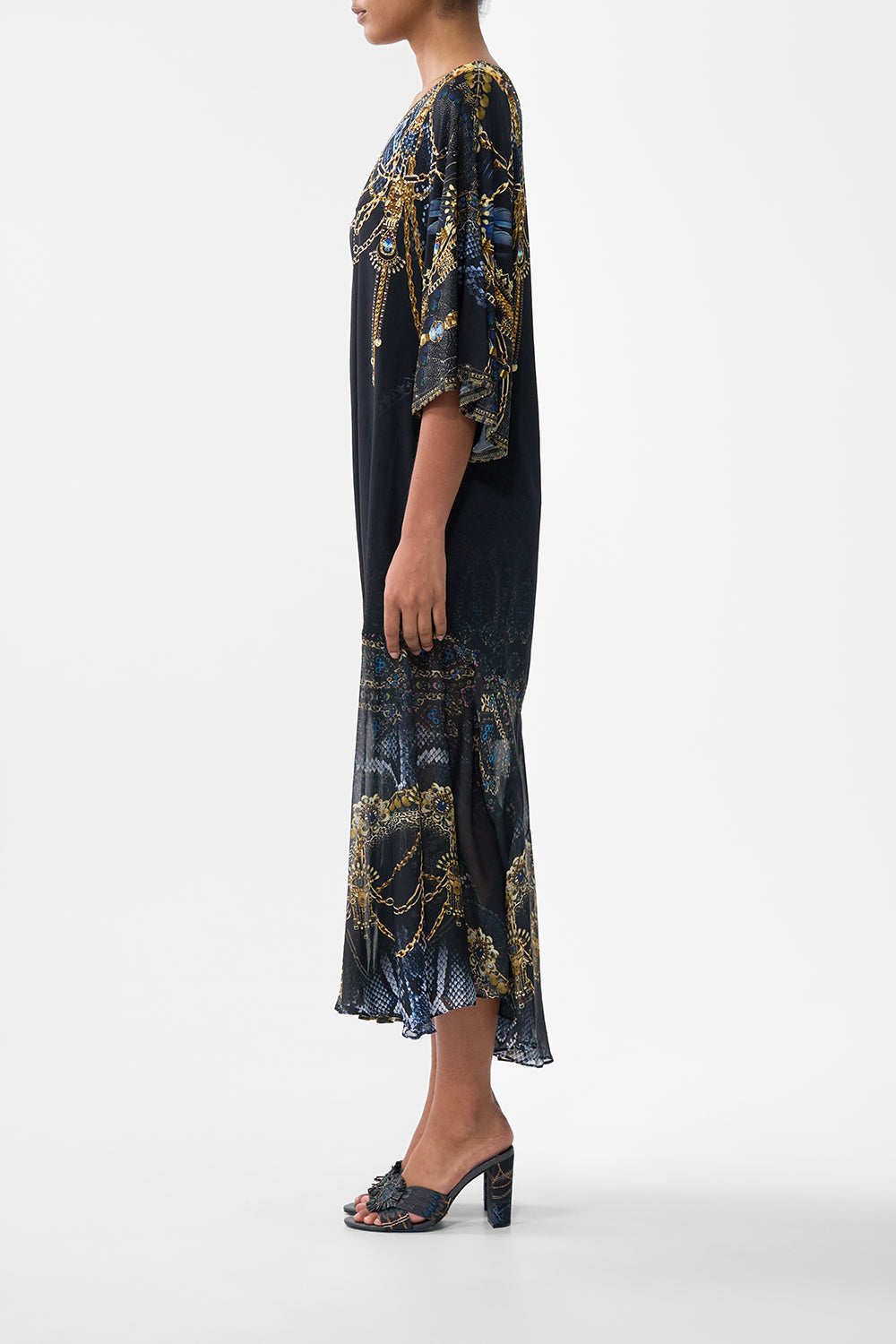 TWISTED ONE SHOULDER DRESS SONG OF THE SOLSTICE