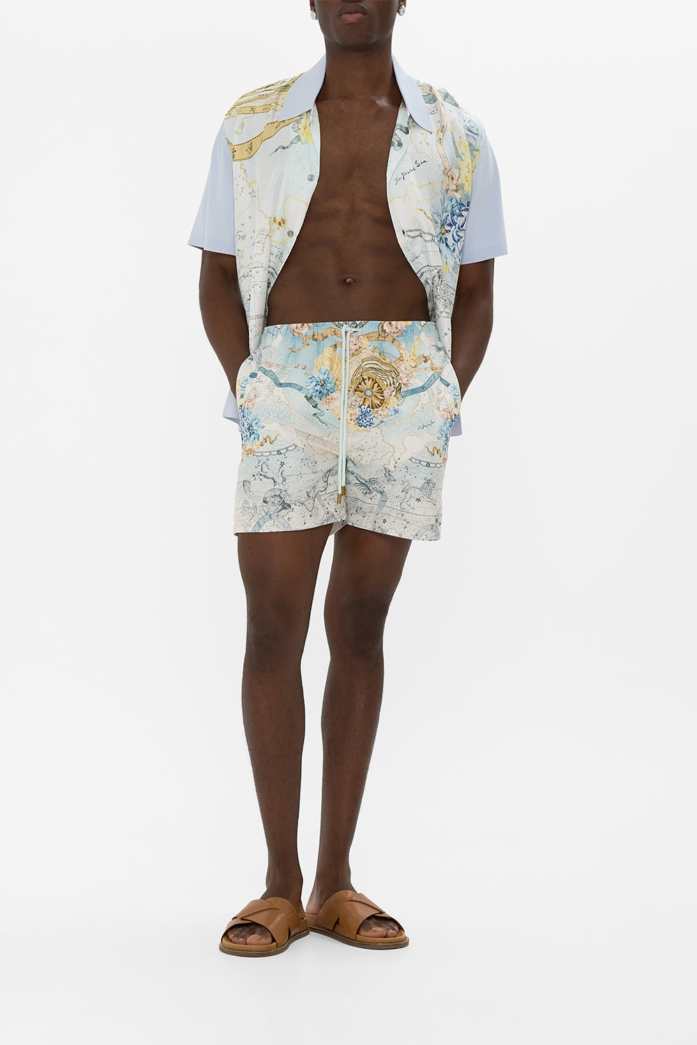 MID LENGTH BOARDSHORT WITH ELASTIC WAIST MY LUCKY STARS