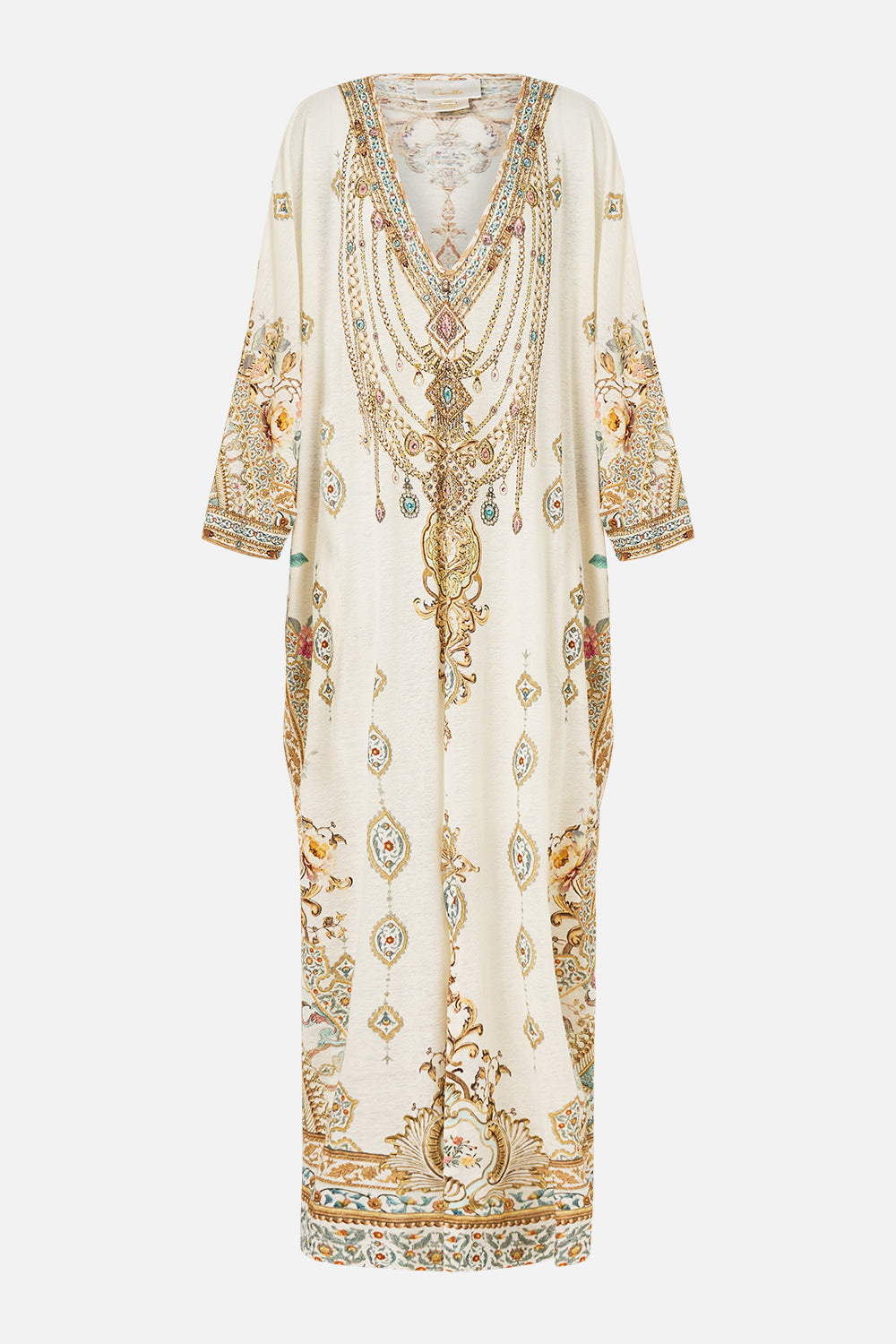 V NECK BATWING KAFTAN OTTOMAN DYNASTY