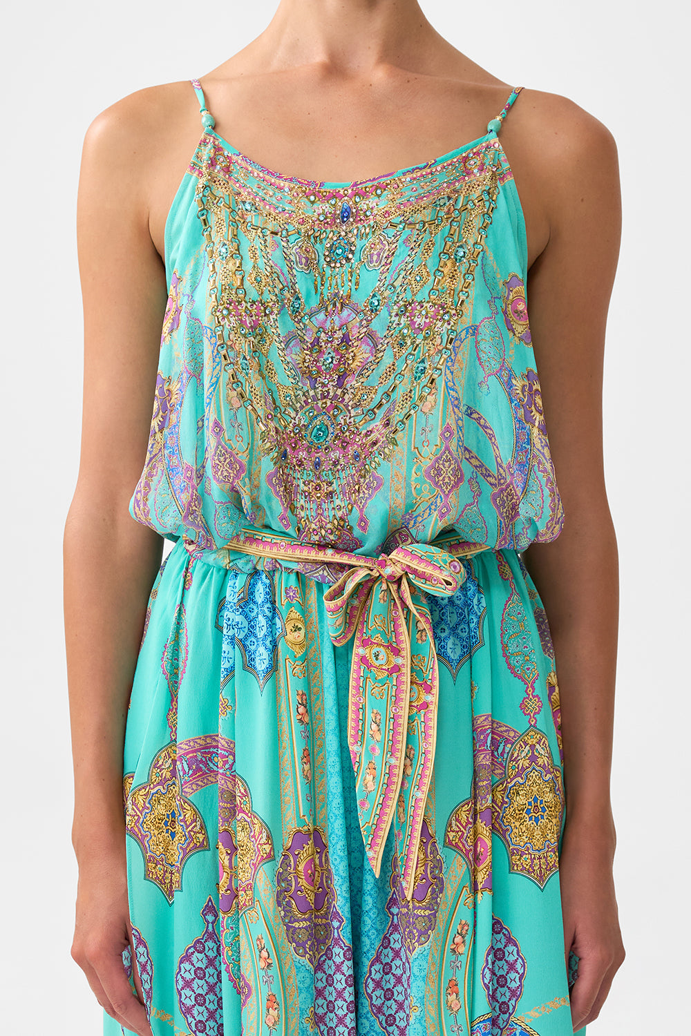 SHOESTRING STRAP JUMPSUIT THE CONCUBINES CORRIDOR