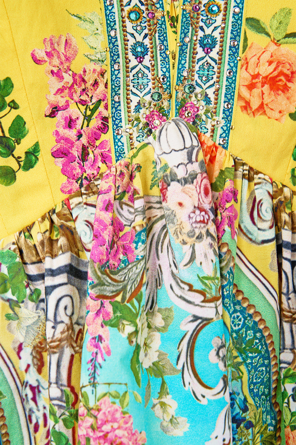 RUFFLE HEM HALTER SHORT DRESS TALES OF TOPKAPI PALACE