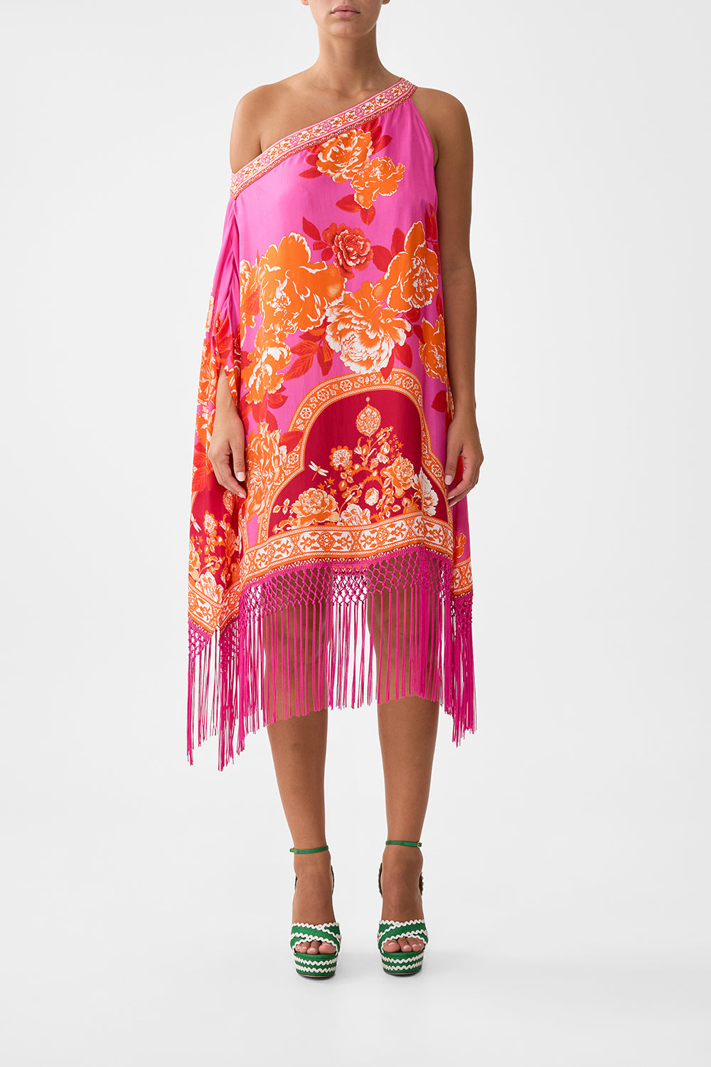 ONE SHOULDER SHORT KAFTAN TILES OF TÜRKIYE