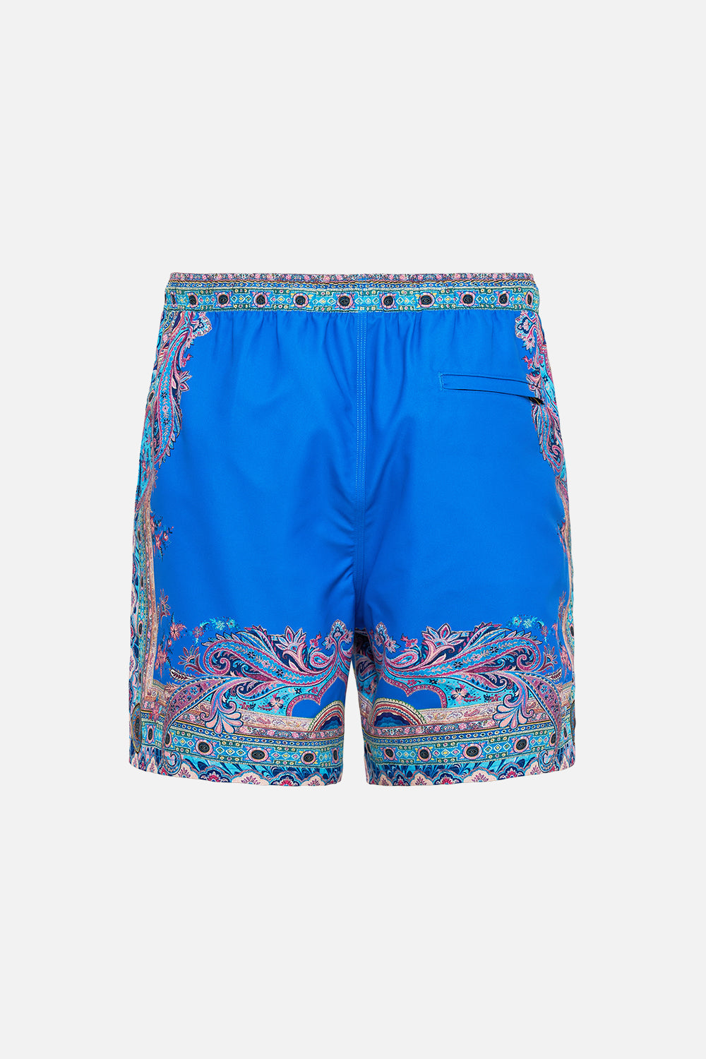 MID LENGTH BOARDSHORT WITH ELASTIC WAIST FOOTSTEPS IN FOLKLORE