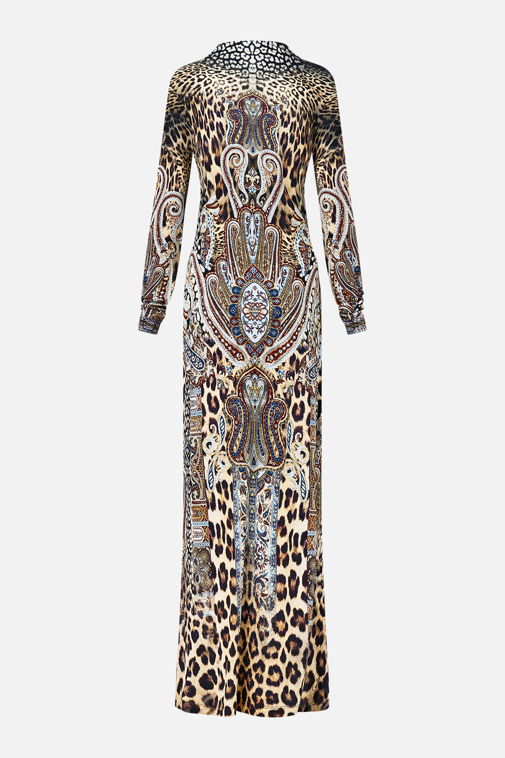 BACK DETAIL JERSEY DRESS ISTANBUL ANIMALIA