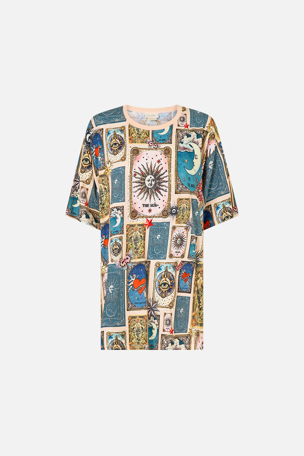 OVERSIZED BAND TEE MY LUCKY STARS