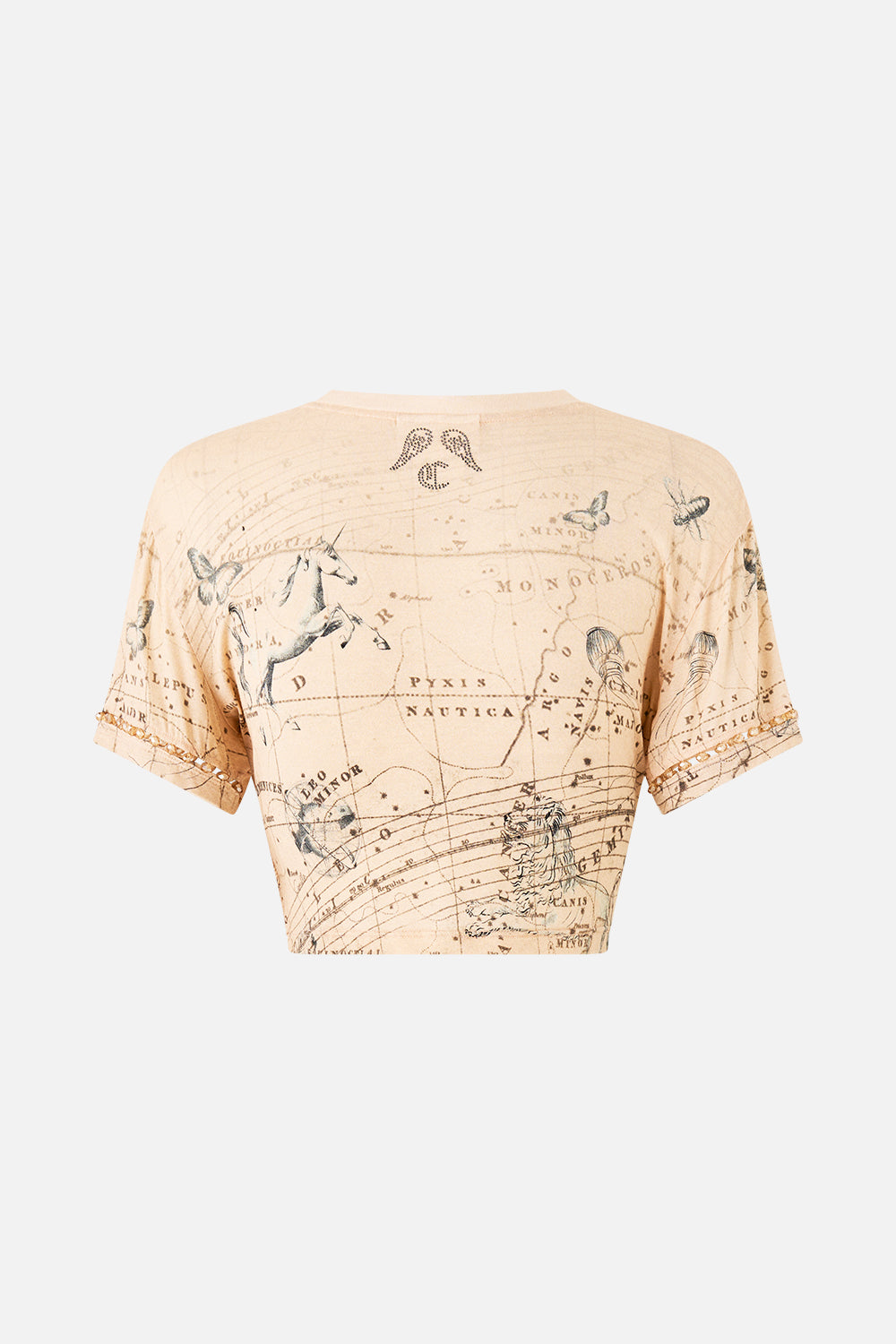 JERSEY T-SHIRT WITH HARDWARE HOUSE OF HOROSCOPES