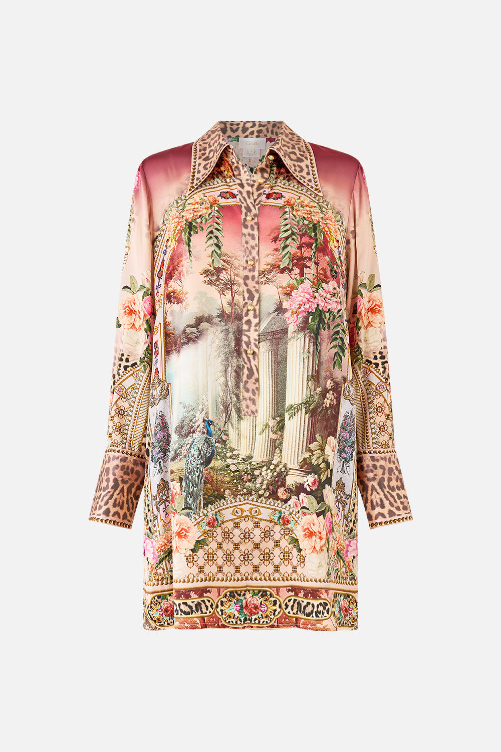 MINI SHIRT DRESS WATERCOLOUR WONDERLAND