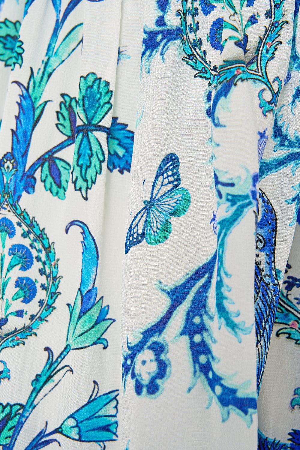 GATHERED BUST TIERED MINI DRESS ISNIK LULLABY