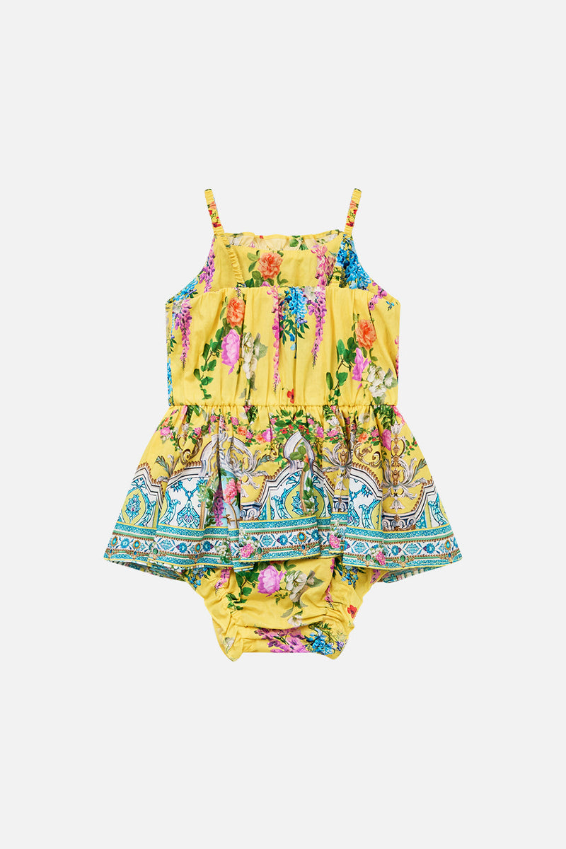 KIDS TEE MINI DRESS WITH FRILL SHOULDER AND HEM TALES OF TOPKAPI PALACE main image 1