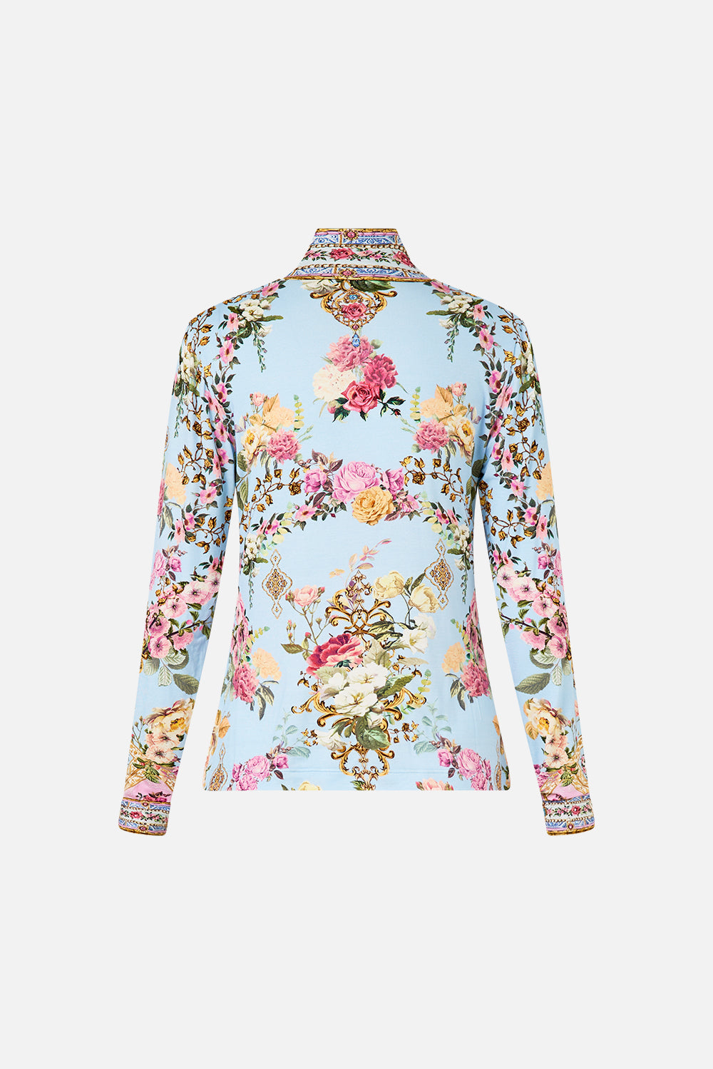 JERSEY TURTLENECK TILED IN TIME